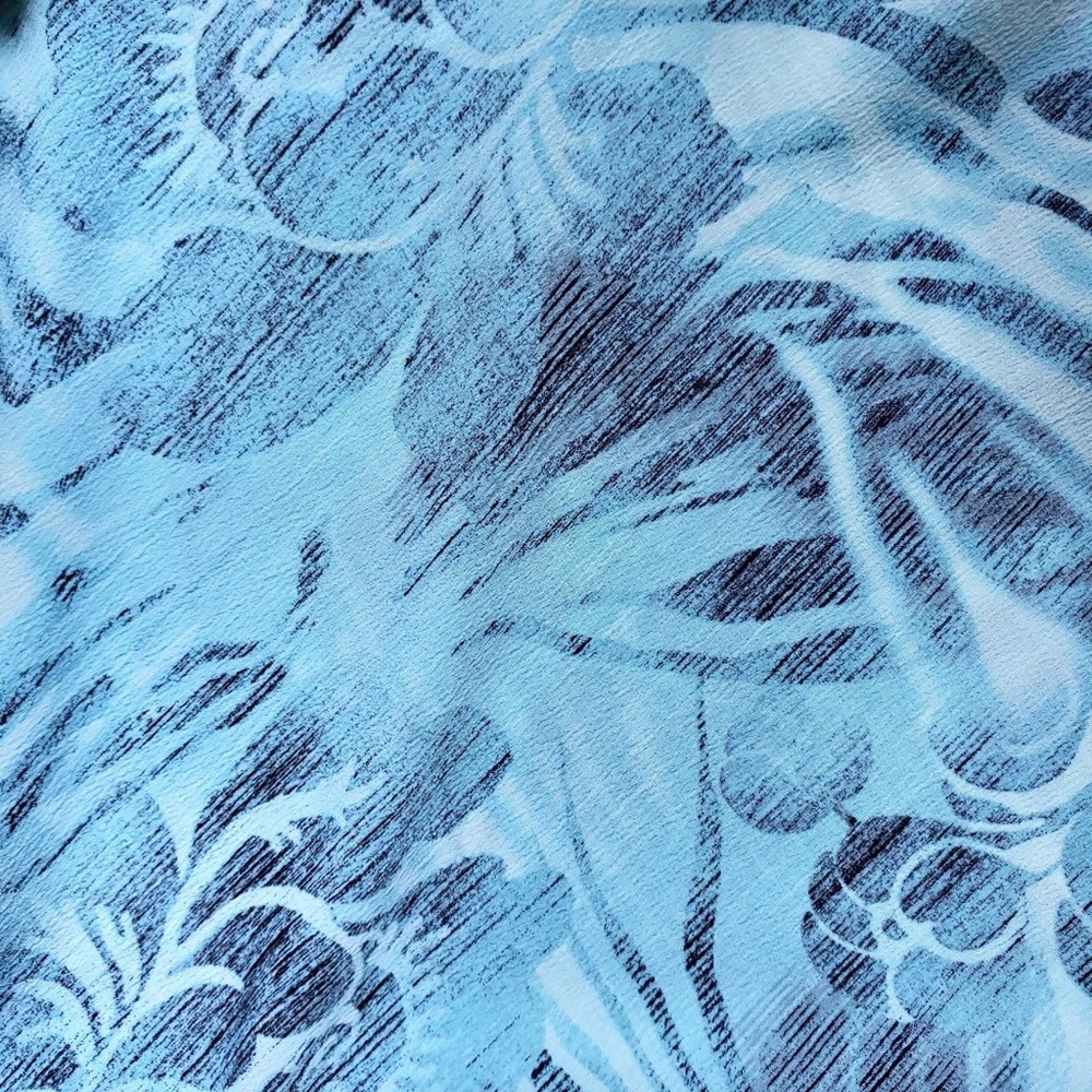 Dana Kay Tropical Print A-Line Skirt - Picture 3 of 5